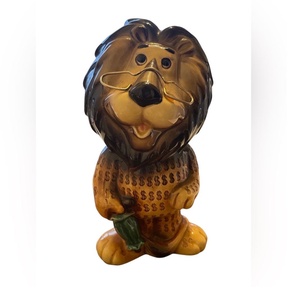 Ceramic Hubert the Lion Bank